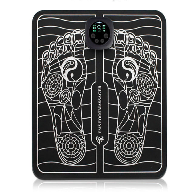 EMS Foot Massager – Portable Electric Reflexology Pad for Pain Relief & Circulation