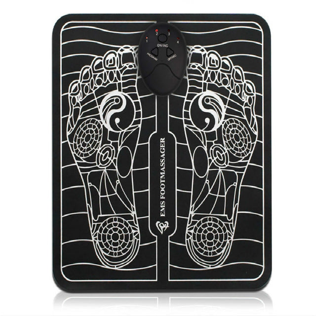 EMS Foot Massager – Portable Electric Reflexology Pad for Pain Relief & Circulation