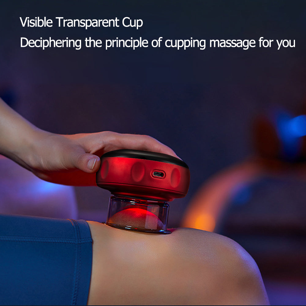Anti-Cellulite Therapy Massager – Cupping, Scraping & Red Light Device