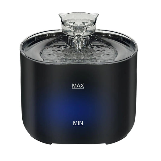 LED Cat Water Fountain – Ultra-Quiet, 2.2L