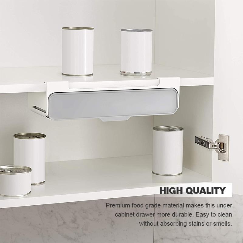 Organizador de especias autoadhesivo de pared – Estante extraíble para cocina