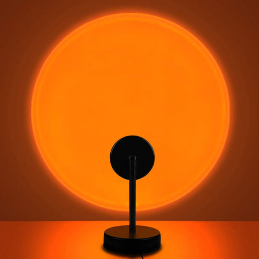 Sunset Projection Lamp – Adjustable Halo LED Light