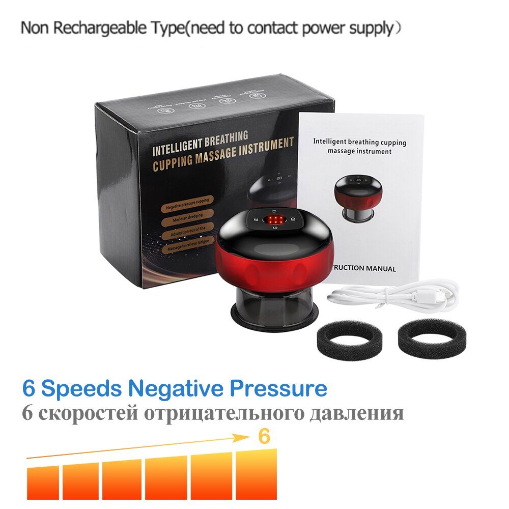 Anti-Cellulite Therapy Massager – Cupping, Scraping & Red Light Device