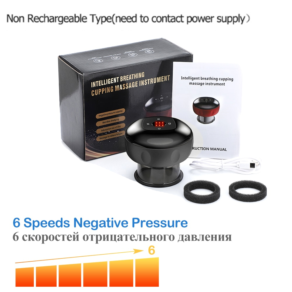 Anti-Cellulite Therapy Massager – Cupping, Scraping & Red Light Device