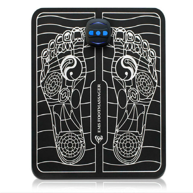 EMS Foot Massager – Portable Electric Reflexology Pad for Pain Relief & Circulation