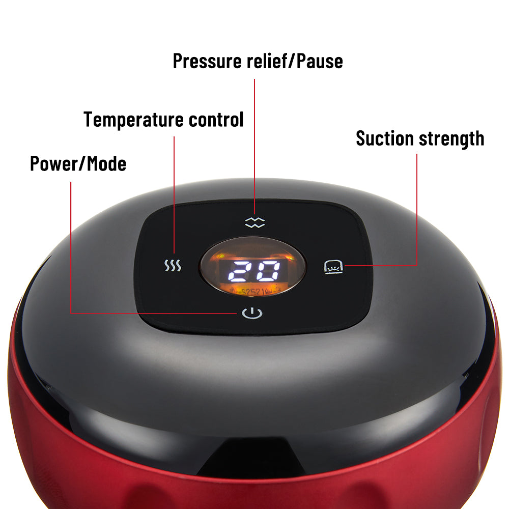 Anti-Cellulite Therapy Massager – Cupping, Scraping & Red Light Device